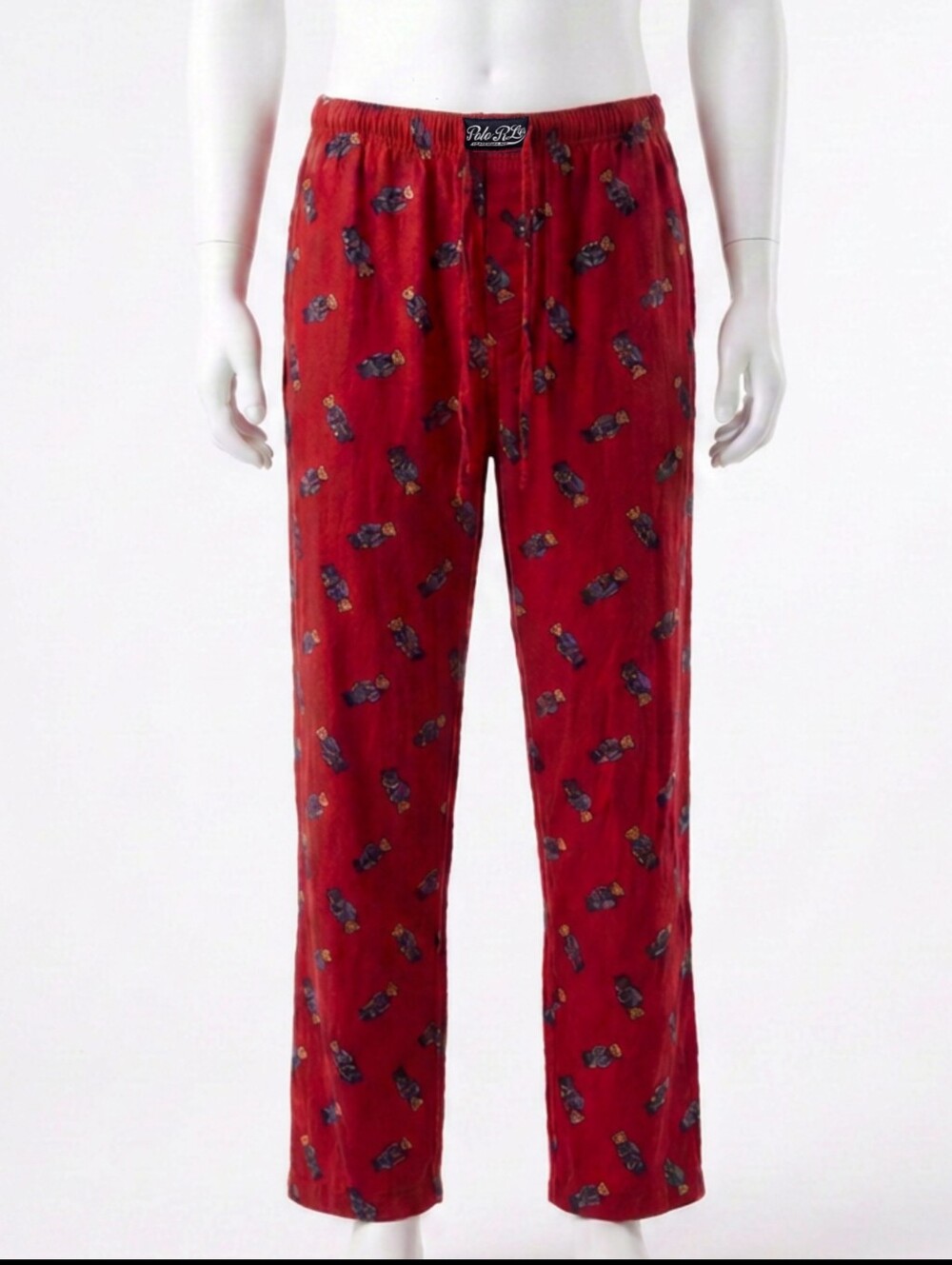Polo Bear Collectors: Polo Ralph Lauren Men's Red Printed Lounge Pants S